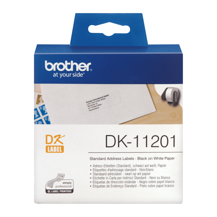 Brother DK 11201, 29 mm x 90 mm