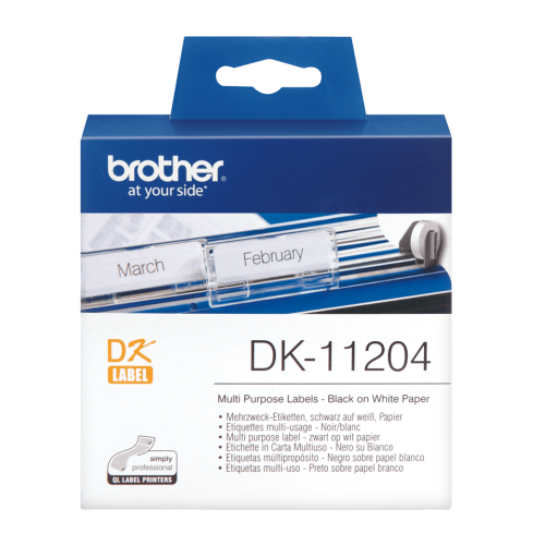 Brother DK 11204, 17 mm x 54 mm