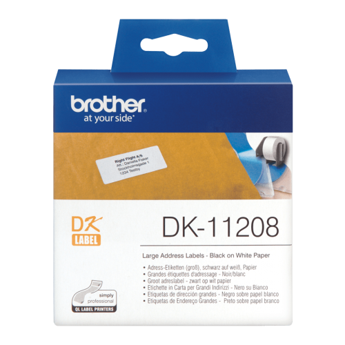 Brother DK 11208, 38 mm x 90 mm
