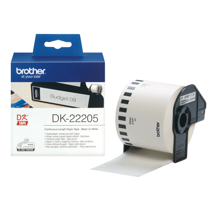 Brother DK 22205, 62 mm x 30.48